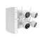 Lorex 2K 8-channel 1TB NVR System with 4 x Outdoor Wire-Free Battery Security Cameras - White