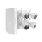 Lorex 2K 8-channel 1TB NVR System with 4 x Outdoor Wire-Free Battery Security Cameras - White