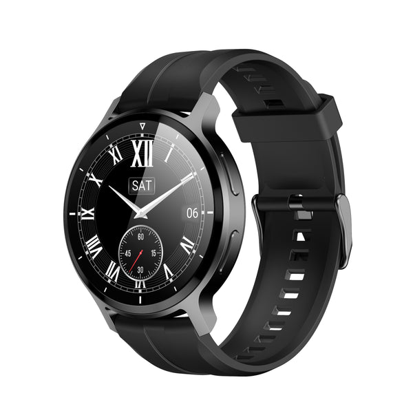 Letsfit IW4 Smartwatch with Heart Rate Monitor and Activity Tracker - Black