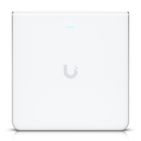 Ubiquiti Wall-mount Wi-Fi 6 AP 2.5 GbE, Built-in POE Switch, 10.2 Gbps OTA, 600+ Client Capacity - White