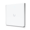 Ubiquiti Wall-mount Wi-Fi 6 AP 2.5 GbE, Built-in POE Switch, 10.2 Gbps OTA, 600+ Client Capacity - White