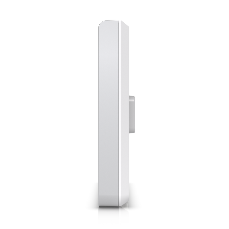 Ubiquiti Wall-mount Wi-Fi 6 AP 2.5 GbE, Built-in POE Switch, 10.2 Gbps OTA, 600+ Client Capacity - White