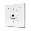 Ubiquiti Wall-mount Wi-Fi 6 AP 2.5 GbE, Built-in POE Switch, 10.2 Gbps OTA, 600+ Client Capacity - White