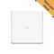 Ubiquiti Wall-mount Wi-Fi 6 AP 2.5 GbE, Built-in POE Switch, 10.2 Gbps OTA, 600+ Client Capacity - White