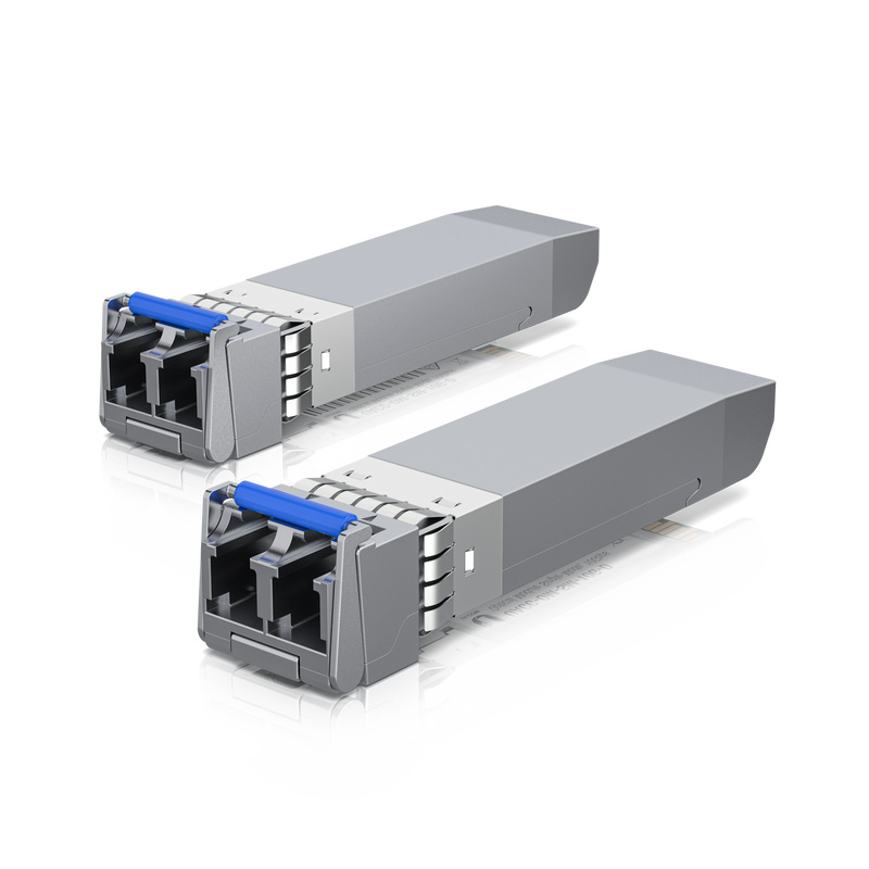 Ubiquiti 10 Gbps Single-Mode Duplex LC Fiber Optical Transceiver Module - 20-pack