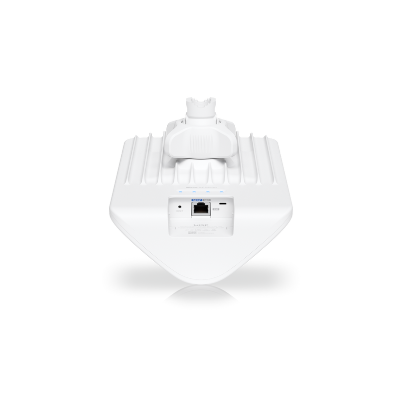 Ubiquiti Wave AP Micro 60-GHz + 5-GHz Multipoint Base Station with 90-degree Sectoral Coverage, 15 Client Capacity, and 2.7-Gbps Symmetrical Speed - White