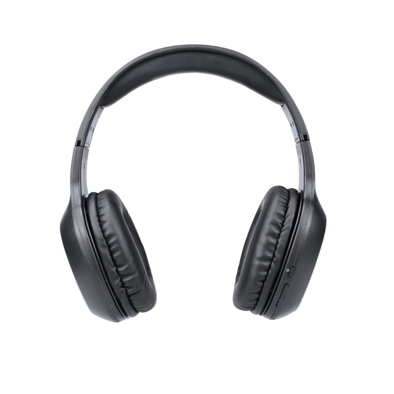 Proscan Full-Sized Bluetooth Stereo Headphones with Microphone - Black