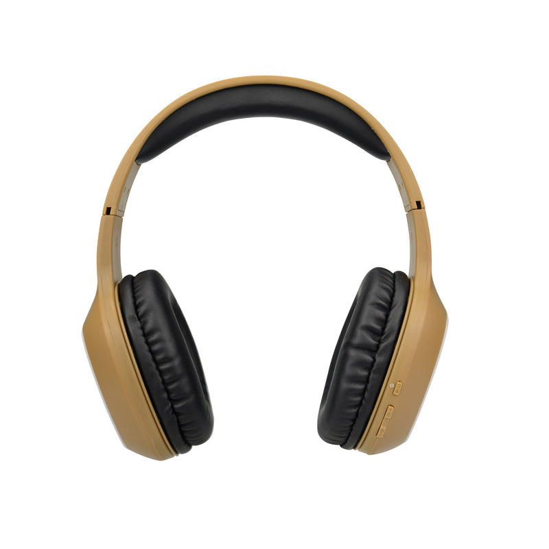 Proscan Full-Sized Bluetooth Stereo Headphones with Microphone - Copper