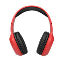 Proscan Full-Sized Bluetooth Stereo Headphones with Microphone - Red