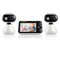 Motorola PIP1500 Connect Wi-Fi Video Baby Monitor - 2 Camera Set - White