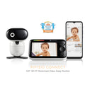 Motorola PIP1510 Connect Wi-Fi Video Motorized Smart Baby Monitor - White