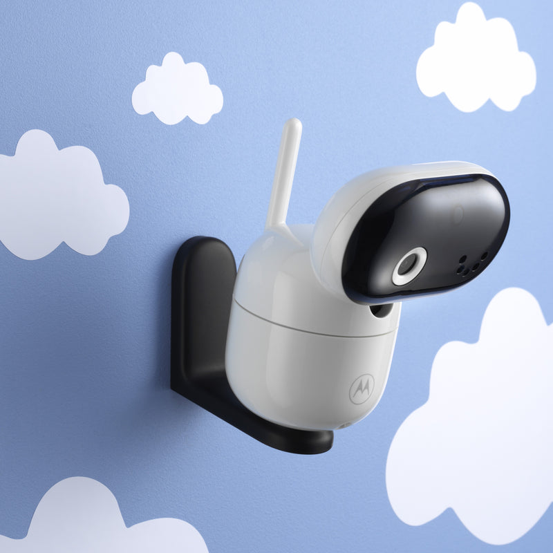 Motorola PIP1610 Connect Wi-Fi HD Motorized Smart Baby Monitor - 2 Camera Set - White