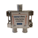 PerfectVision 2-Way All Port Power Passing 2-2300-MHz Splitter