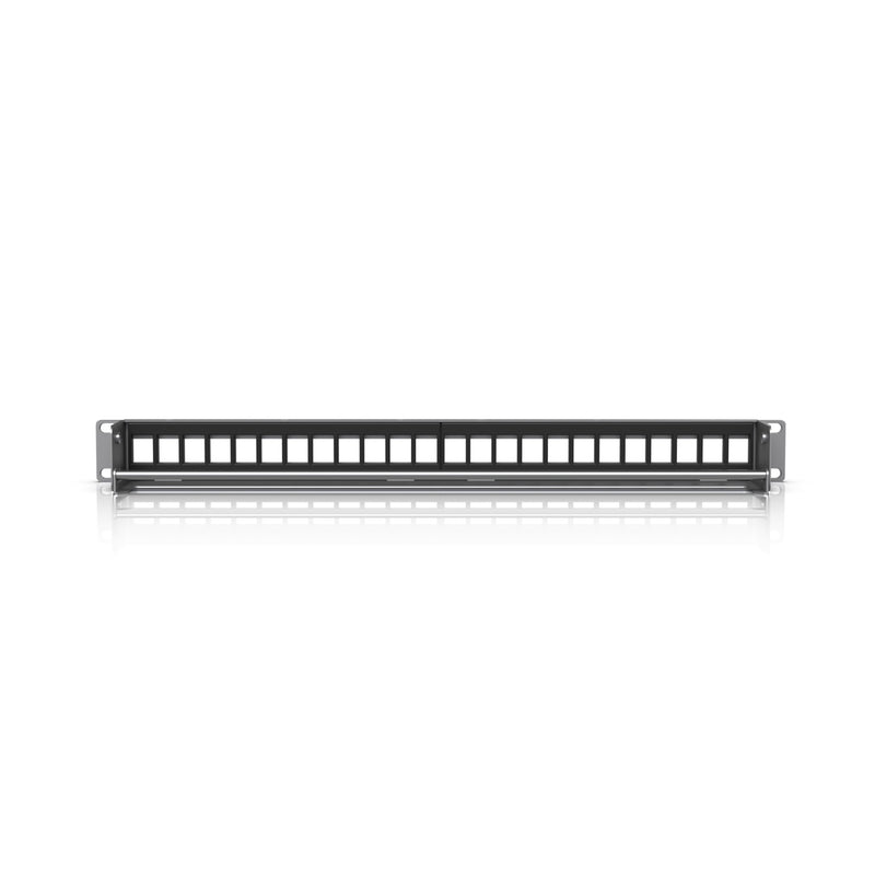 Ubiquiti UniFi 24-Port Blank Keystone Patch Panel - Grey