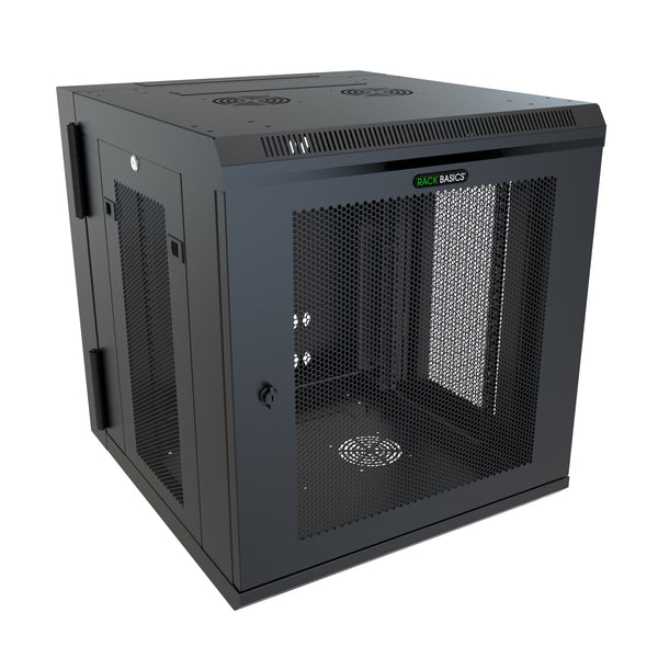 Rack Basics 12U Swing-Out Wall Mount Cabinet
