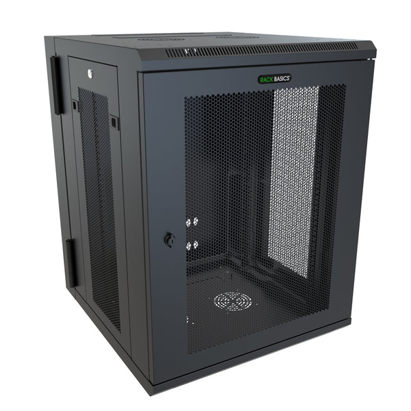 Rack Basics 15U Swing-Out Wall Mount Cabinet
