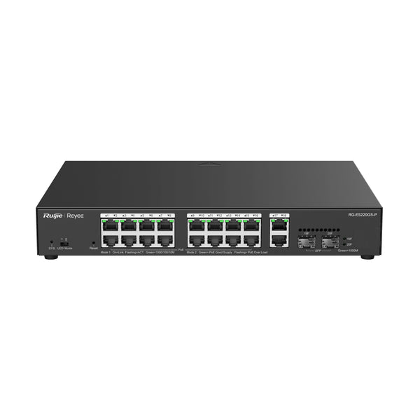 Reyee Rackmountable 18-Port Gigabit Smart POE Switch