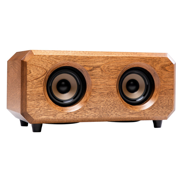Riverwood Acoustics The Hudson Premium Hand-Crafted Solid Wood Bluetooth Speaker - Walnut