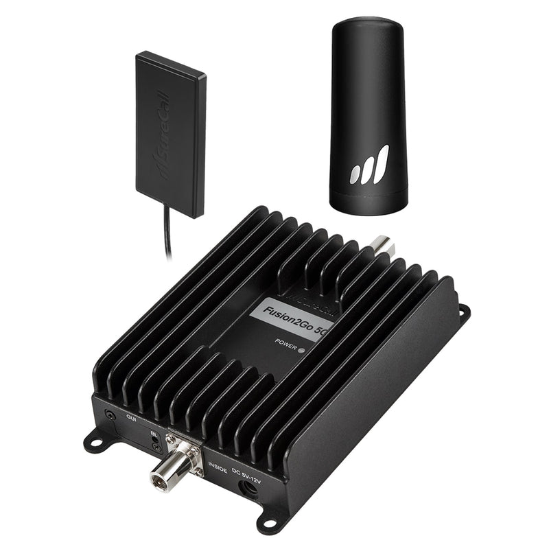 SureCall High-Performance 5G Ultra-Wideband Cell Phone Signal Booster for Fleet Vehicles - Black