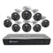 Swann Professional 4K Ultra HD 16-channel 2TB Hard Drive NVR Security System with 8 x 4K SwannForce Bullet Cameras - White
