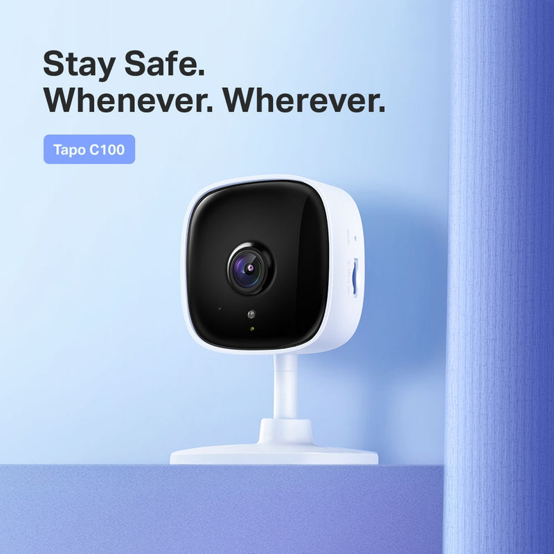 TP-Link Tapo 1080p Home Security Wi-Fi Camera - White