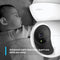 TP-Link Tapo 1080p 360-deg Pan/Tilt Home Security Wi-Fi Camera - White