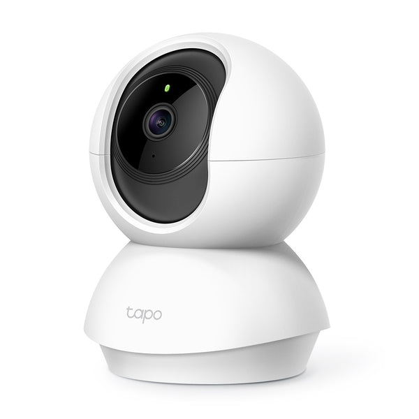 TP-Link Tapo 1080p 360-deg Pan/Tilt Home Security Wi-Fi Camera - White