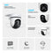 TP-Link Tapo 1080p Outdoor Pan/Tilt Security Wi-Fi Camera - White