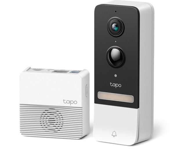 TP-Link Tapo Smart Battery Video Doorbell - White