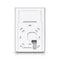 Ubiquiti UniFi U7 Pro Wall Wi-Fi 7 Access Point - White