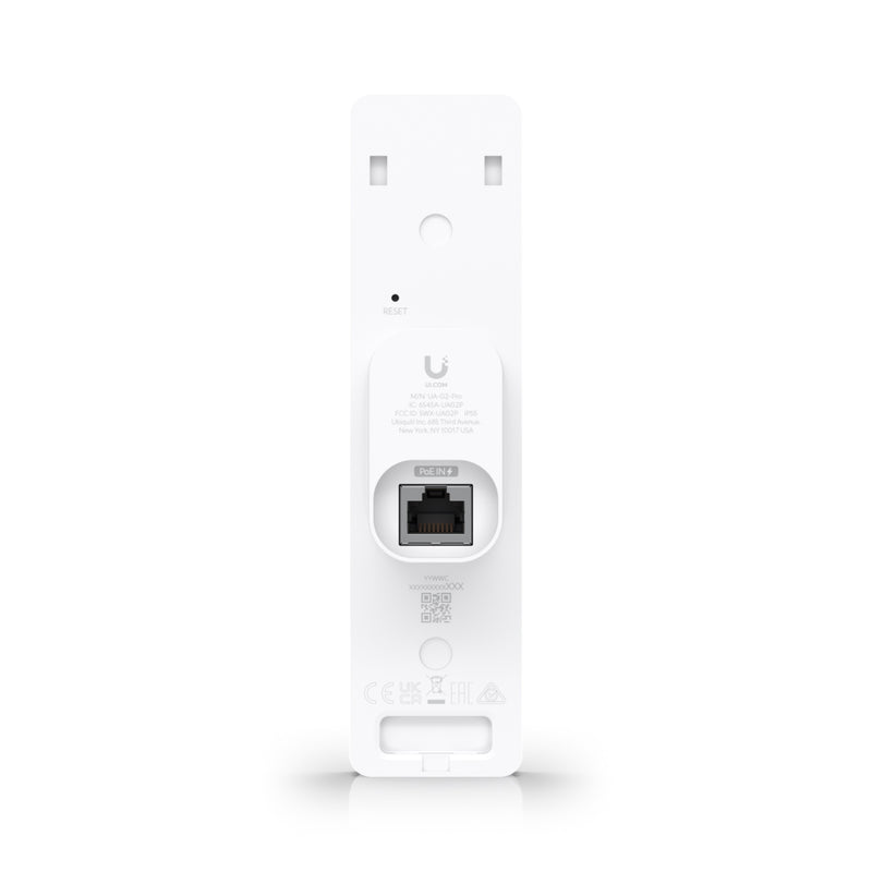 Ubiquiti UniFi G2 Professional Indoor/Outdoor Access Reader with 2-way Audio and Improved Camera - White