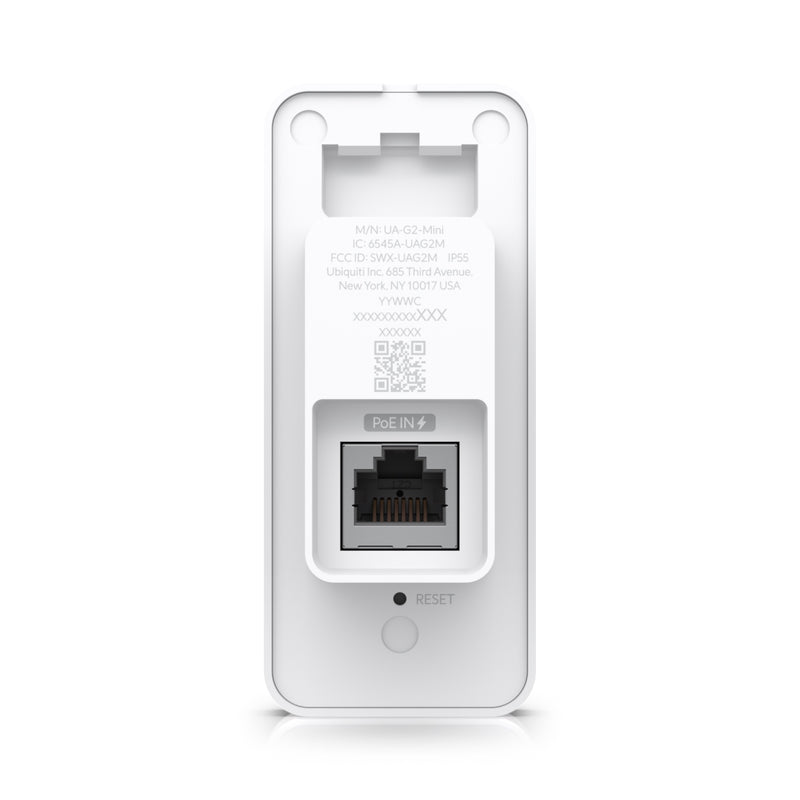 Ubiquiti UniFi G2 Indoor/Outdoor Access Reader with Integrated Welcome Speaker and LED Flash - White