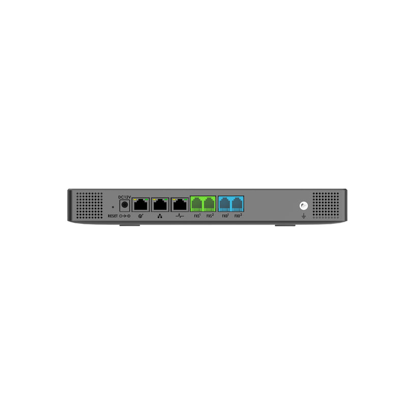 Grandstream UCM6302A Audio Series 4-port Unified Communication & Collaboration Solution with 3-port Gigabit PoE+ Ethernet - Grey