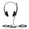 Yealink UH34 Lite Unified Communications USB-A Wired Dual Headset with Foam Ear Cushions - Black