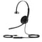 Yealink UH34 Lite Microsoft Teams Certified USB-A Wired Mono Headset with Foam Ear Cushion - Black