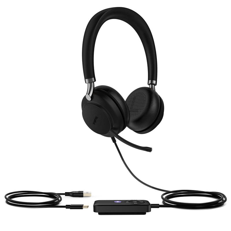 Yealink UH38 Dual Microsoft Teams Certified USB-C Headset - Black (CALL FOR QUOTE)