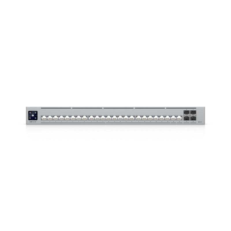 Ubiquiti UniFi Pro HD 24-port Professional Layer 3 Etherlighting Switch with 4 SFP+ - Grey