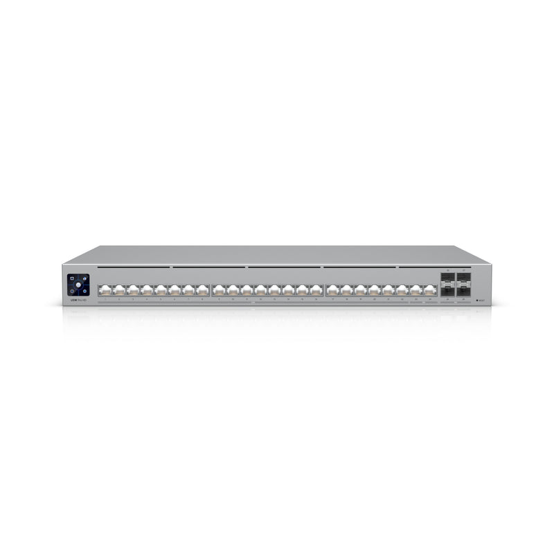 Ubiquiti UniFi Pro HD 24-port Professional Layer 3 Etherlighting Switch with 4 SFP+ - Grey