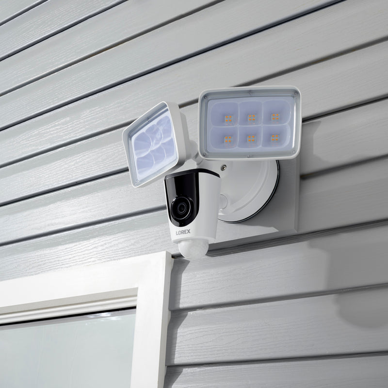 Lorex 1080p Wi-Fi Floodlight Security Camera - White