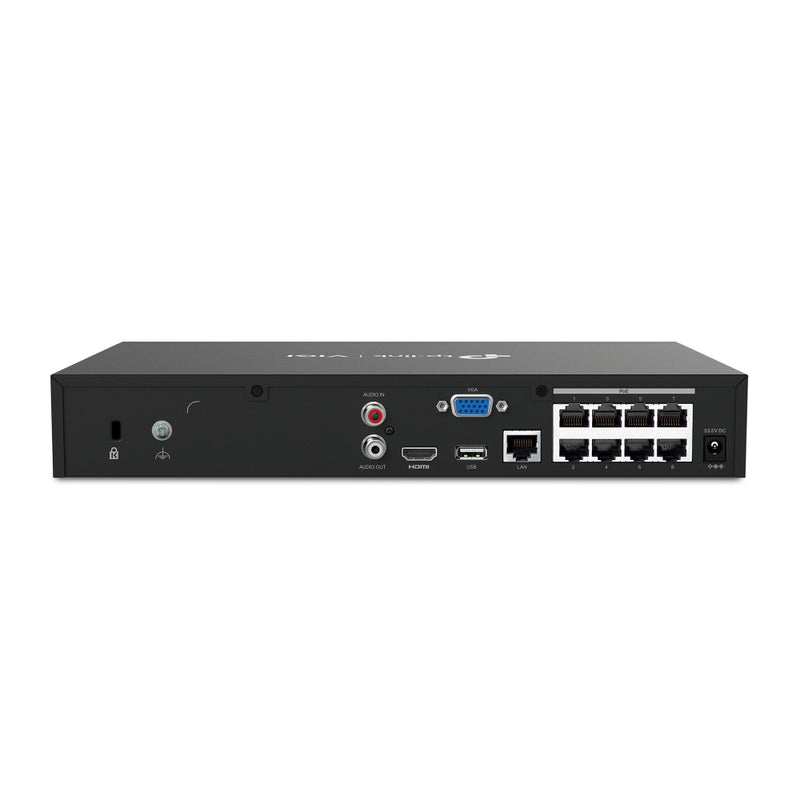 TP-Link VIGI 4MP Full-Color Turret IPC & 8 Channel PoE+ NVR Kit