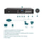 TP-Link VIGI 8-channel PoE+ 1 SATA Interface Network Video Recorder NVR - Black