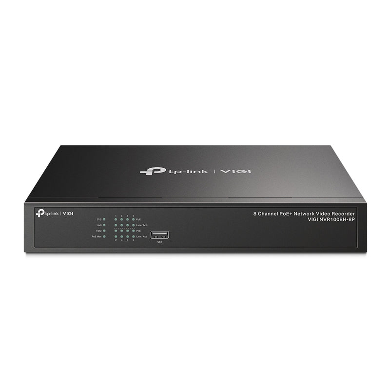 TP-Link VIGI 8 Channel PoE+ Network Video Recorder