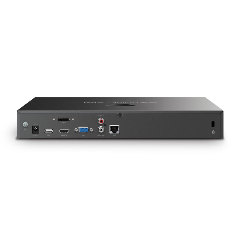 TP-Link VIGI 4K 16-channel 2 SATA Interface Network Video Recorder NVR - Black