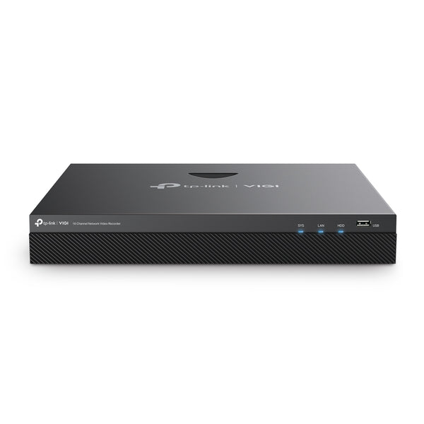 TP-Link VIGI 4K 16-channel 2 SATA Interface Network Video Recorder NVR - Black