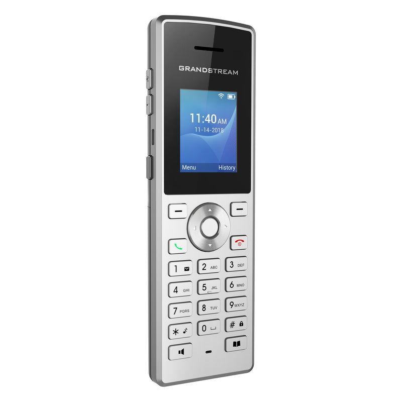 Grandstream WP810 6-hour Talk Cordless Wi-Fi IP Phone - Grey