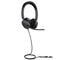 Yealink UH48 Unified Communications USB-C Wired Dual Headset with USB-A Adapter - Black