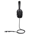 Yealink UH48 Microsoft Teams Certified USB-C Wired Dual Headset with USB-A Adapter - Black