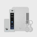 Ubiquiti UniFi G2 Professional Single Door Starter Kit with Access Door Hub, Access Reader G2 Professional, Access Reader G2, and 2 x UniFi Access Pocket Key Fob - White