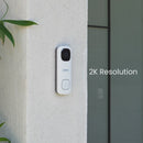 Lorex 2K Wired Wi-Fi Video Doorbell - White