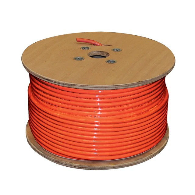 SureCall Ultra Low-Loss Plenum Rated SC-400 Coax Cable - 152.4-meters (500-ft) - Orange